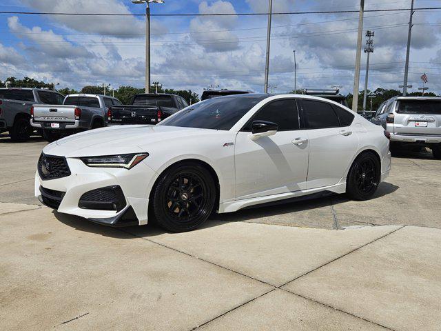 used 2021 Acura TLX car, priced at $19,998