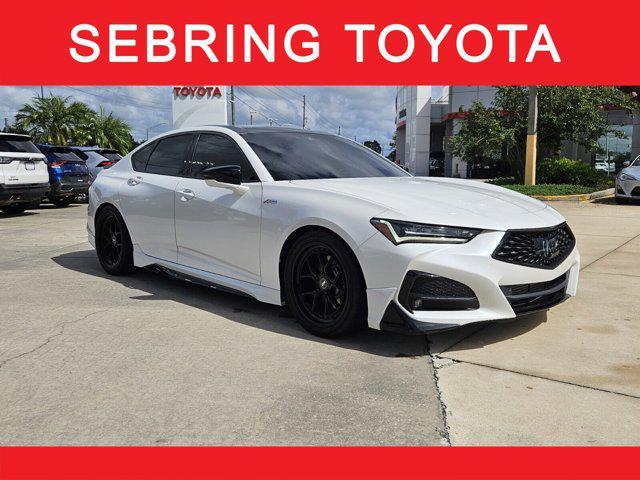 used 2021 Acura TLX car, priced at $25,998
