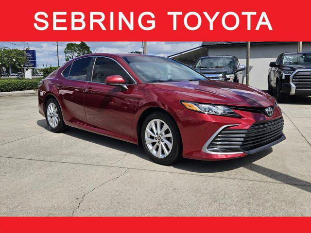 used 2021 Toyota Camry car, priced at $15,698