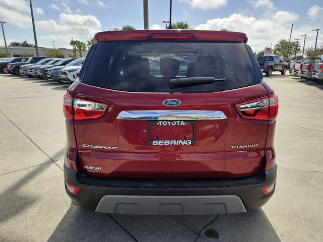 used 2021 Ford EcoSport car, priced at $14,998