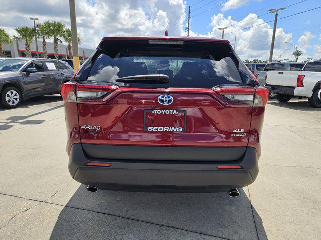 used 2023 Toyota RAV4 Hybrid car, priced at $34,398
