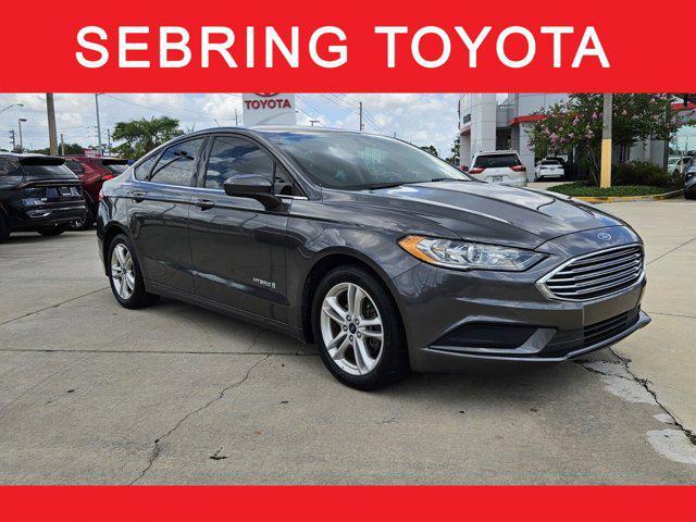 used 2018 Ford Fusion Hybrid car, priced at $8,998