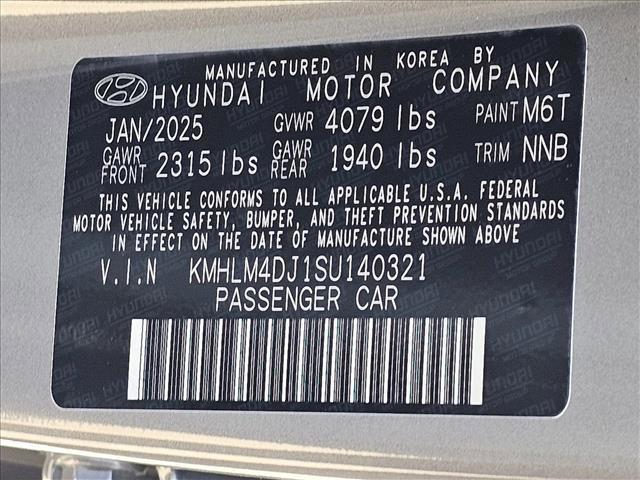 new 2025 Hyundai ELANTRA HEV car, priced at $27,165