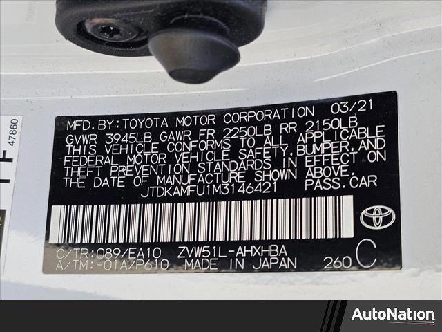 used 2021 Toyota Prius car, priced at $24,228