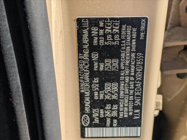 used 2024 Hyundai SANTA CRUZ car, priced at $29,487