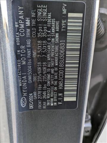 new 2025 Hyundai TUCSON Hybrid car, priced at $37,340