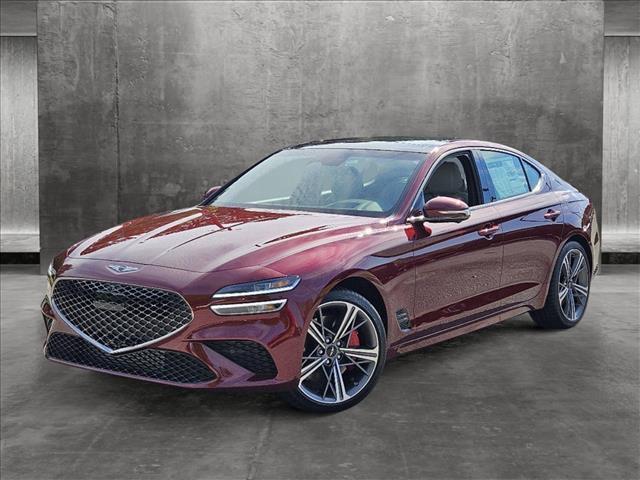 new 2025 Genesis G70 car, priced at $55,760