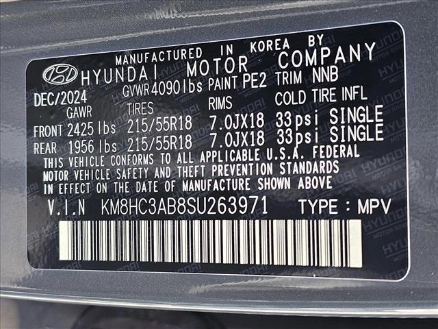 new 2025 Hyundai Kona car, priced at $30,265