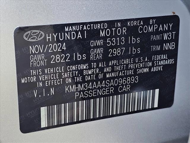 new 2025 Hyundai IONIQ 6 car, priced at $41,025