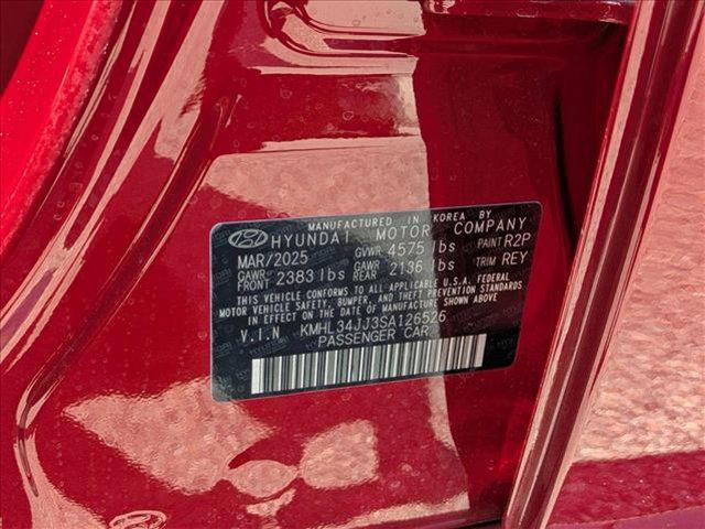 new 2025 Hyundai Sonata Hybrid car, priced at $31,239