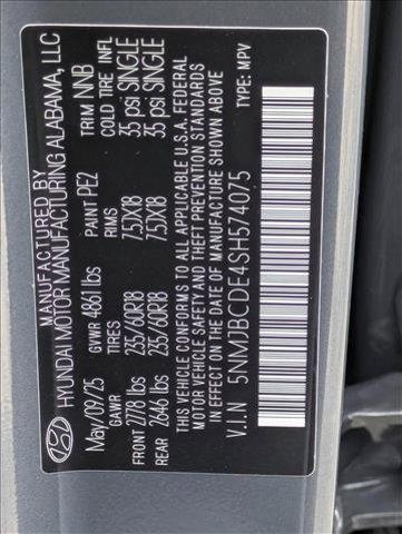 new 2025 Hyundai Tucson car, priced at $34,444