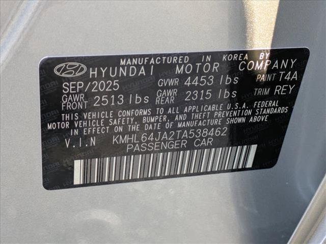 new 2026 Hyundai Sonata car, priced at $30,850