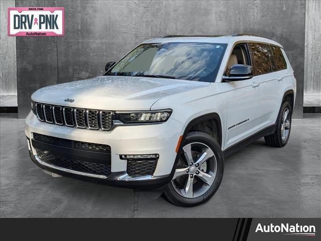 used 2021 Jeep Grand Cherokee L car, priced at $27,668