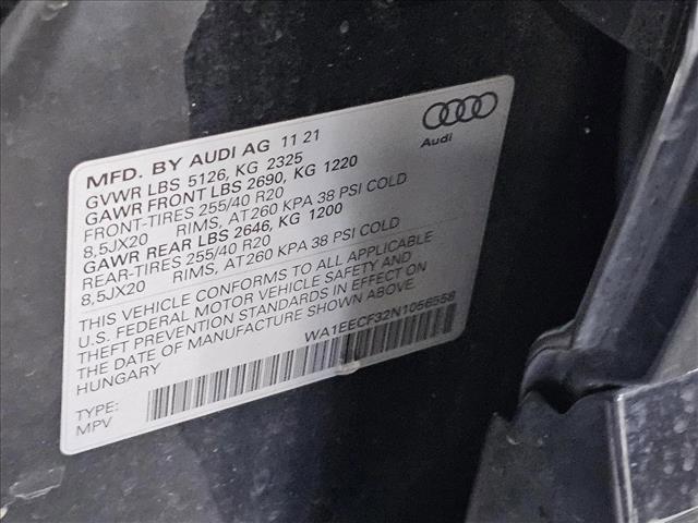 used 2022 Audi Q3 car, priced at $25,992