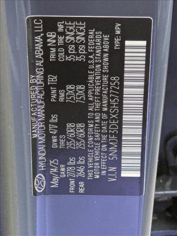 new 2025 Hyundai Tucson car, priced at $35,565