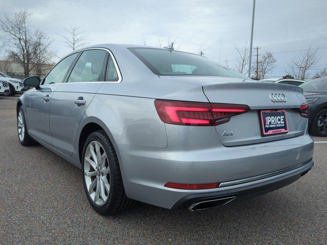 used 2019 Audi A4 car, priced at $18,998