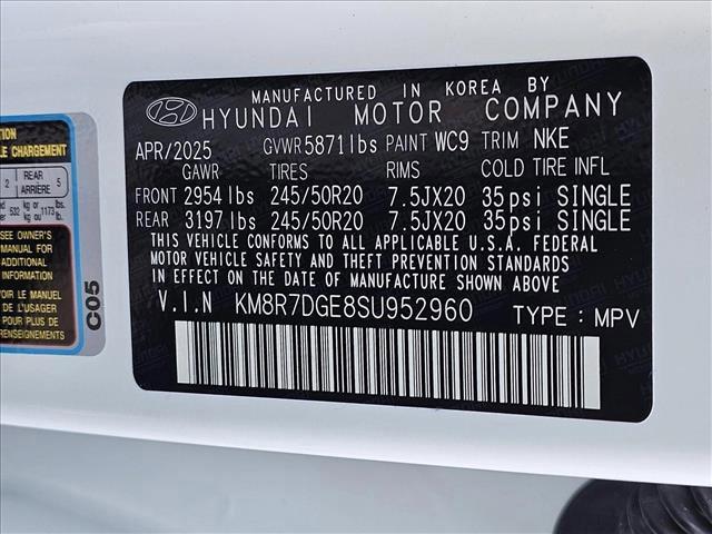new 2025 Hyundai Palisade car, priced at $57,595