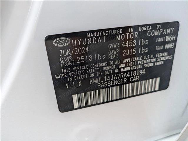 new 2024 Hyundai Sonata car, priced at $32,625