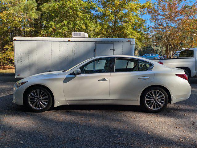 used 2021 INFINITI Q50 car, priced at $22,900