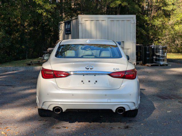 used 2021 INFINITI Q50 car, priced at $22,900