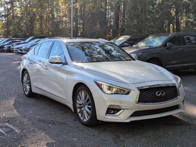used 2021 INFINITI Q50 car, priced at $22,900