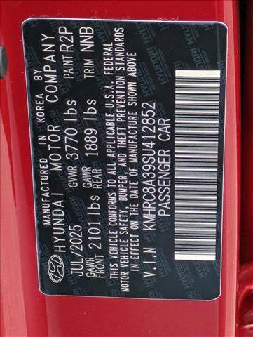 new 2025 Hyundai Venue car, priced at $25,070