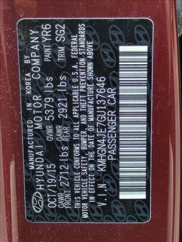 used 2016 Hyundai Genesis car, priced at $18,591