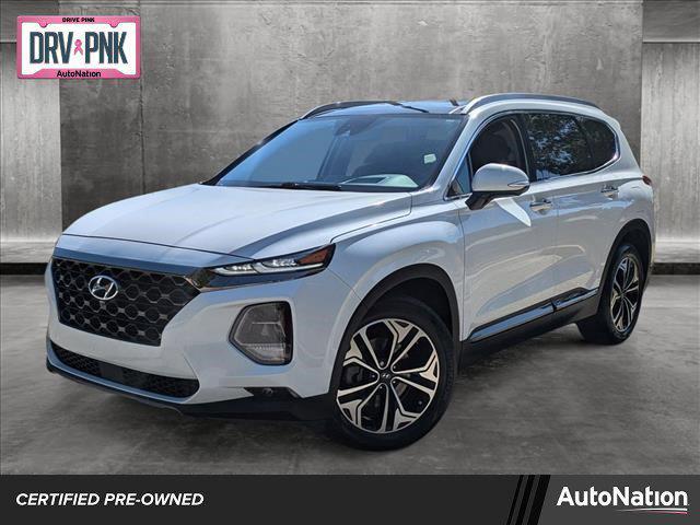 used 2020 Hyundai Santa Fe car, priced at $21,498