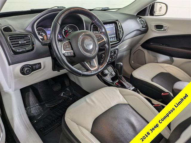 used 2018 Jeep Compass car, priced at $19,863