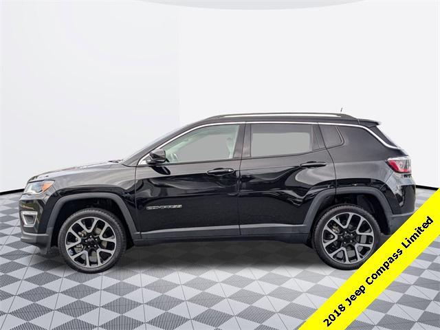 used 2018 Jeep Compass car, priced at $19,863