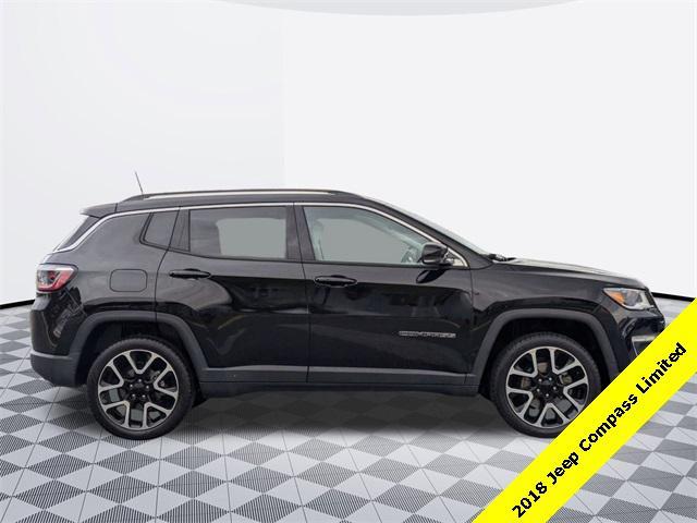 used 2018 Jeep Compass car, priced at $19,863