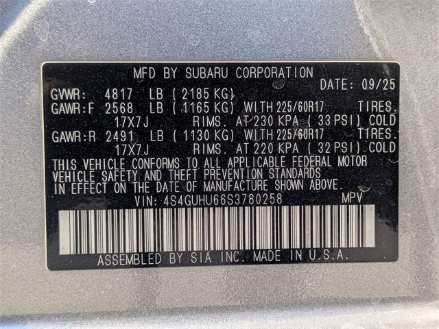 new 2025 Subaru Crosstrek car, priced at $35,927