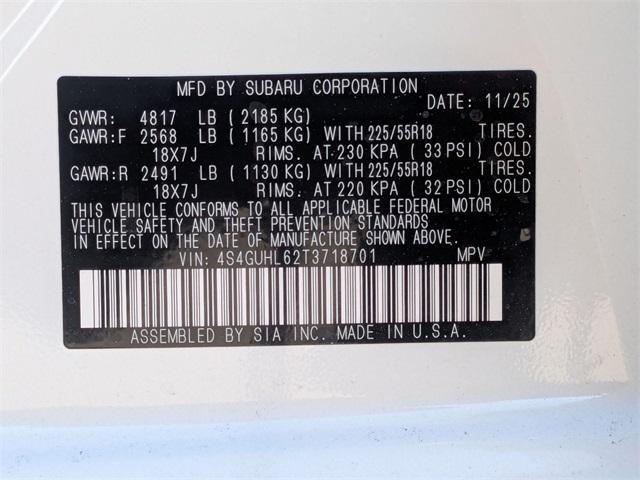 new 2026 Subaru Crosstrek car, priced at $36,042