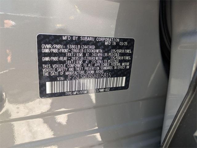 new 2025 Subaru Forester Hybrid car, priced at $42,387