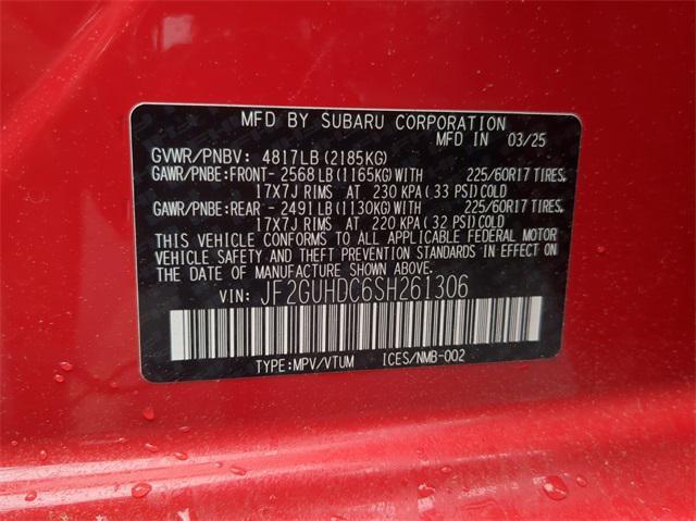 new 2025 Subaru Crosstrek car, priced at $29,782