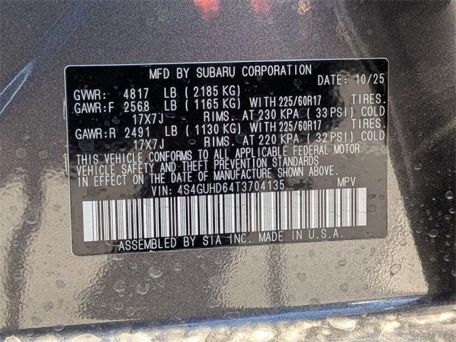 new 2026 Subaru Crosstrek car, priced at $30,533