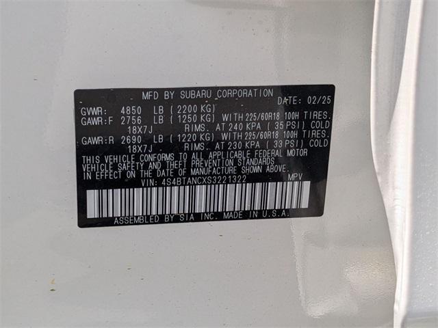 new 2025 Subaru Outback car, priced at $38,012