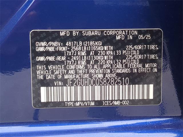 new 2025 Subaru Crosstrek car, priced at $30,630