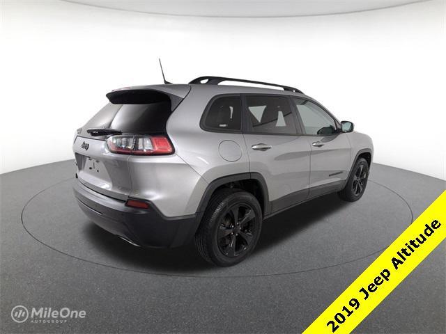 used 2019 Jeep Cherokee car, priced at $16,089