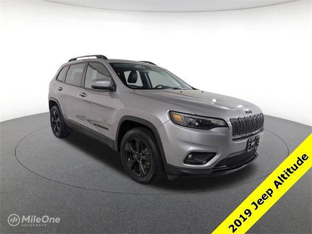 used 2019 Jeep Cherokee car, priced at $16,089