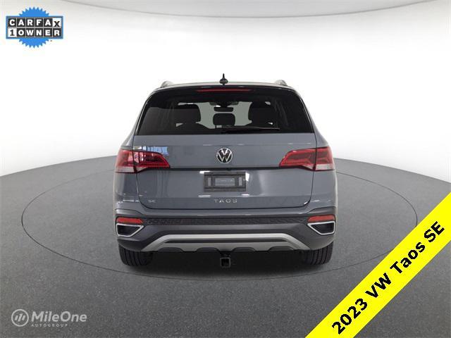 used 2023 Volkswagen Taos car, priced at $19,359