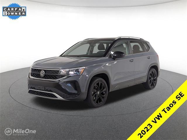used 2023 Volkswagen Taos car, priced at $19,359