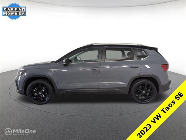 used 2023 Volkswagen Taos car, priced at $19,359