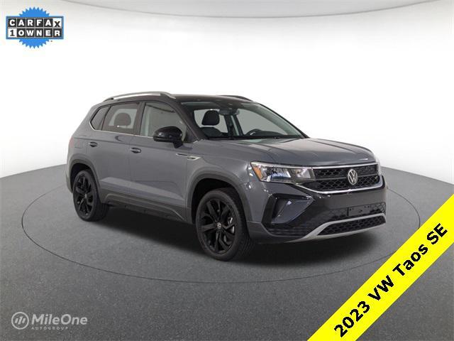 used 2023 Volkswagen Taos car, priced at $19,359