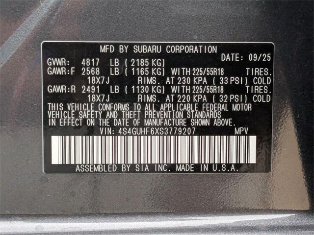 new 2025 Subaru Crosstrek car, priced at $31,151