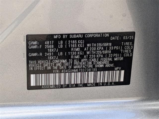 new 2025 Subaru Crosstrek car, priced at $33,573