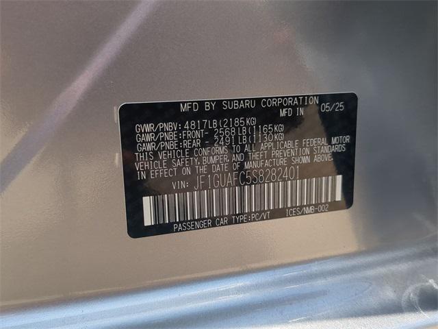 new 2025 Subaru Impreza car, priced at $28,617