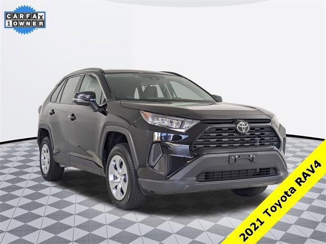 used 2021 Toyota RAV4 car, priced at $25,000