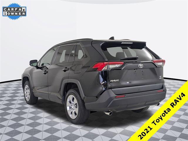 used 2021 Toyota RAV4 car, priced at $25,000