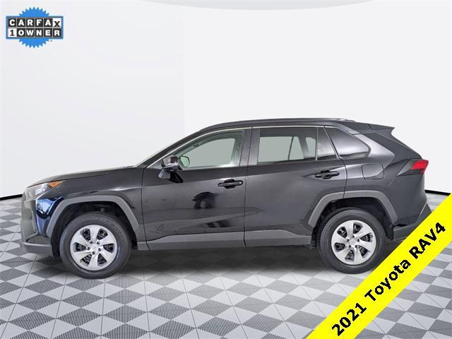 used 2021 Toyota RAV4 car, priced at $25,000